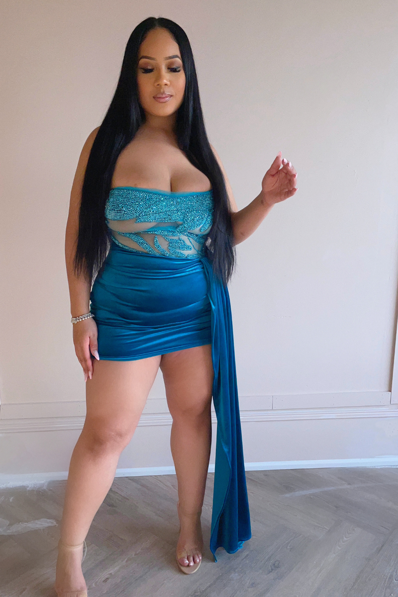 Starstruck Velvet Dress