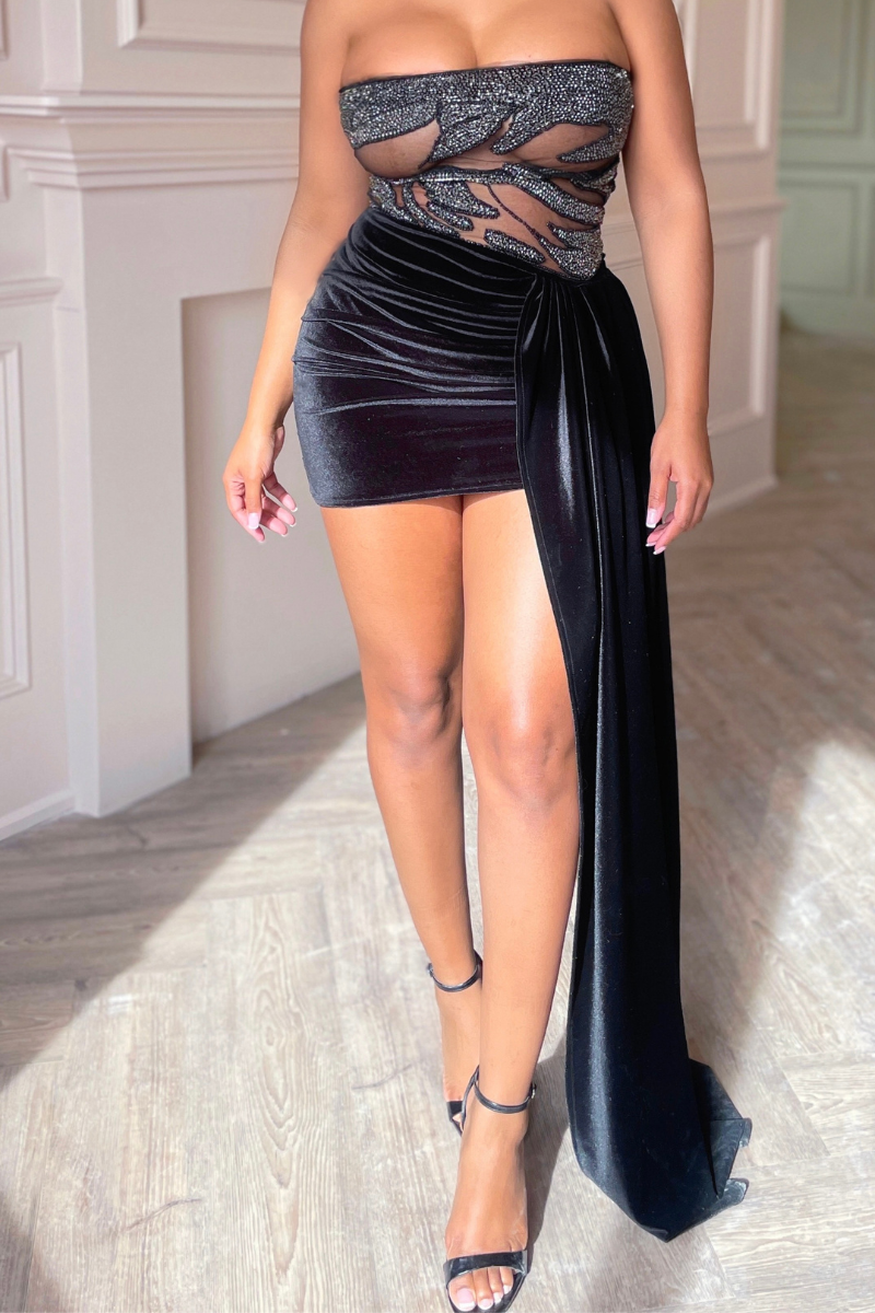 Starstruck Velvet Dress