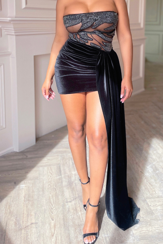 Starstruck Velvet Dress