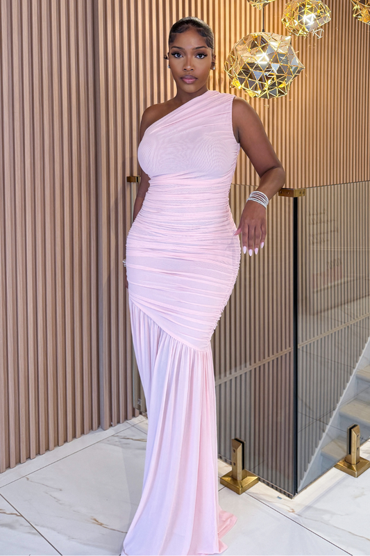 Rosé Reverie Gown