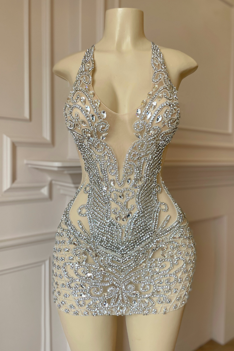 Lala Rhinestone Dress