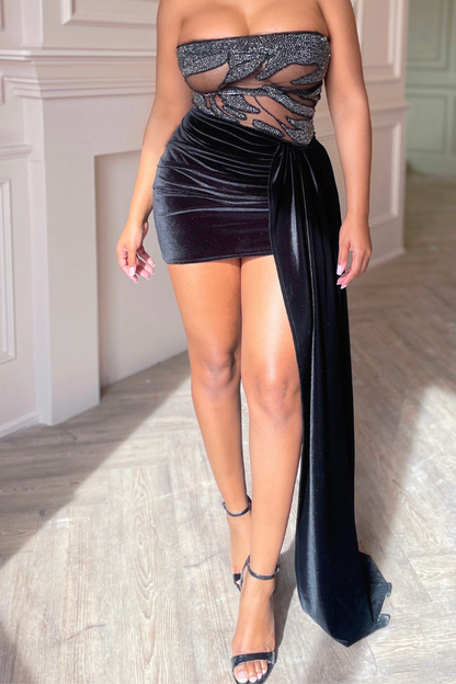 Starstruck Velvet Dress