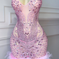 Lala Rhinestone Dress