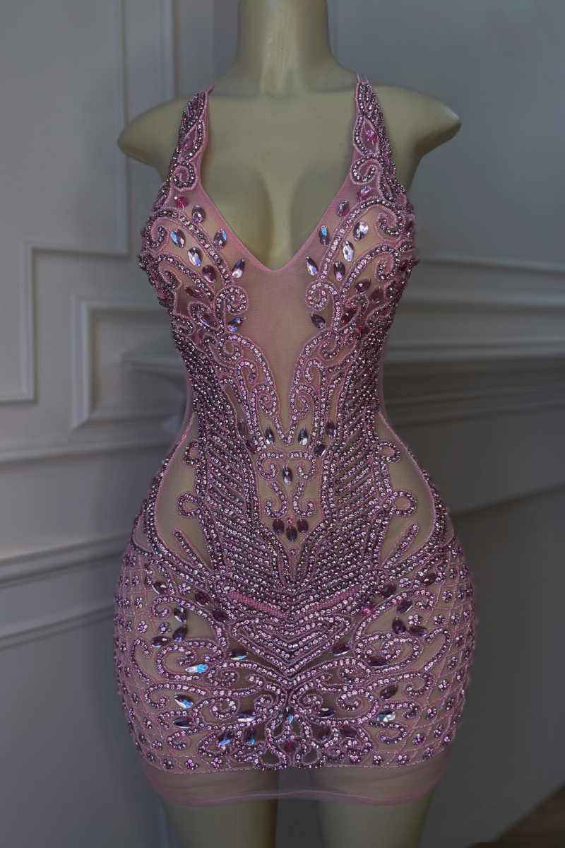 Lala Rhinestone Dress