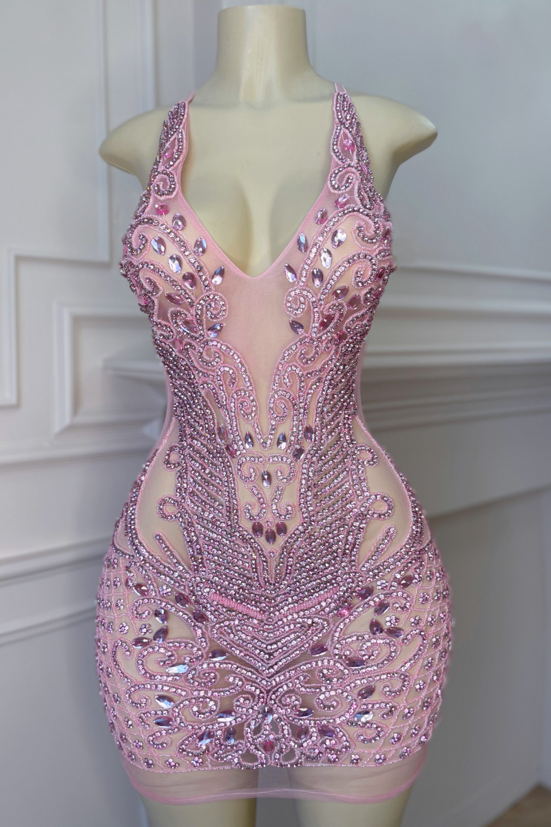 Lala Rhinestone Dress