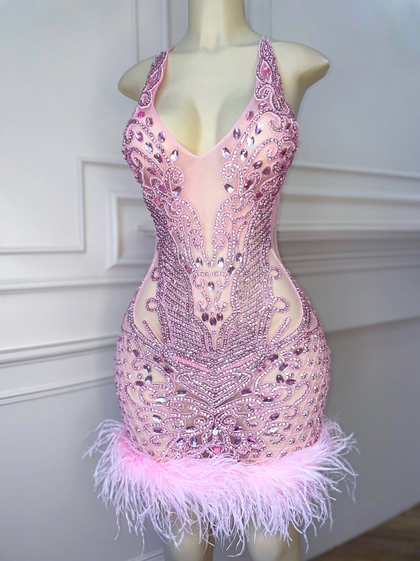 Lala Rhinestone Dress