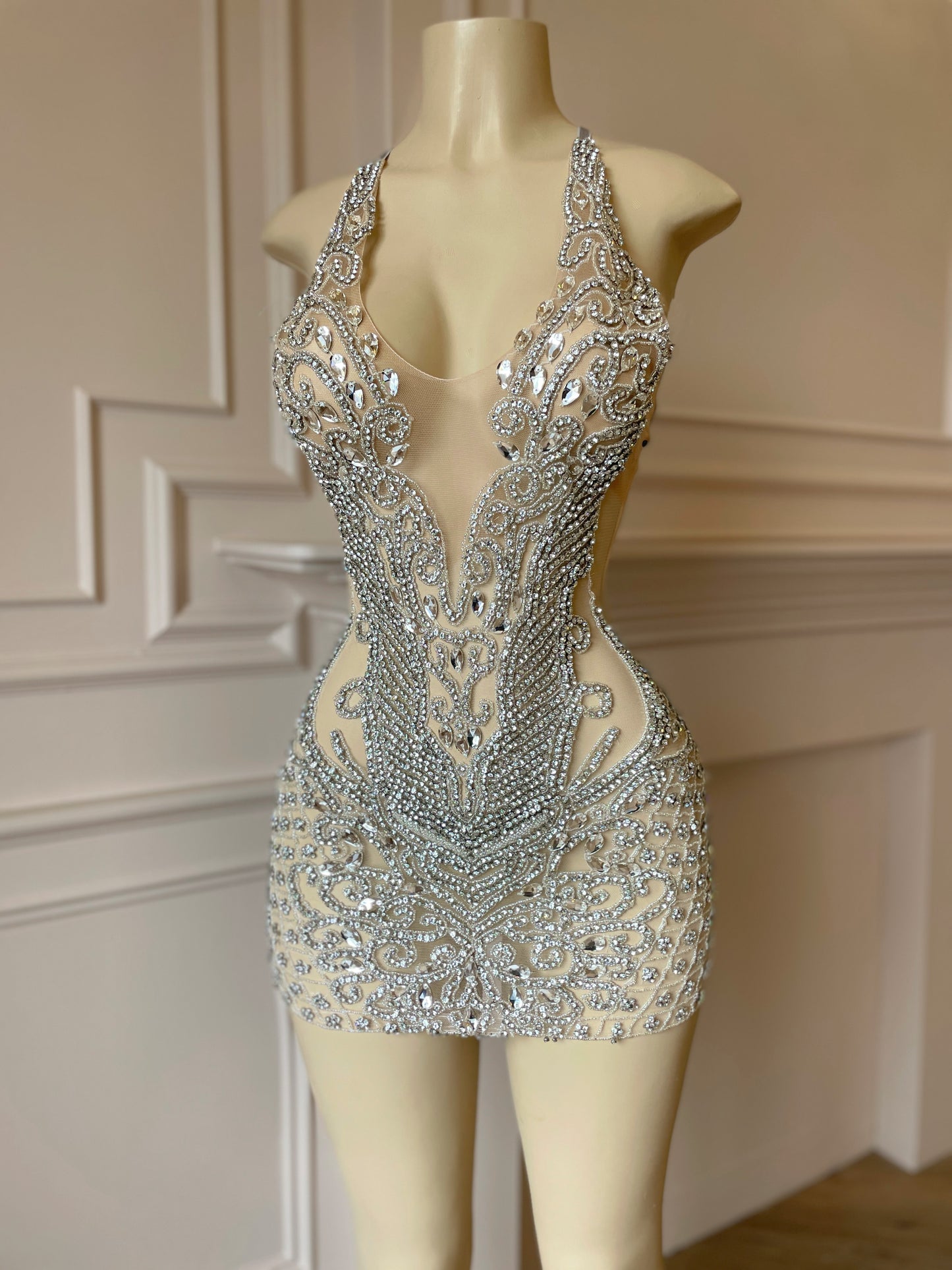 Lala Rhinestone Dress