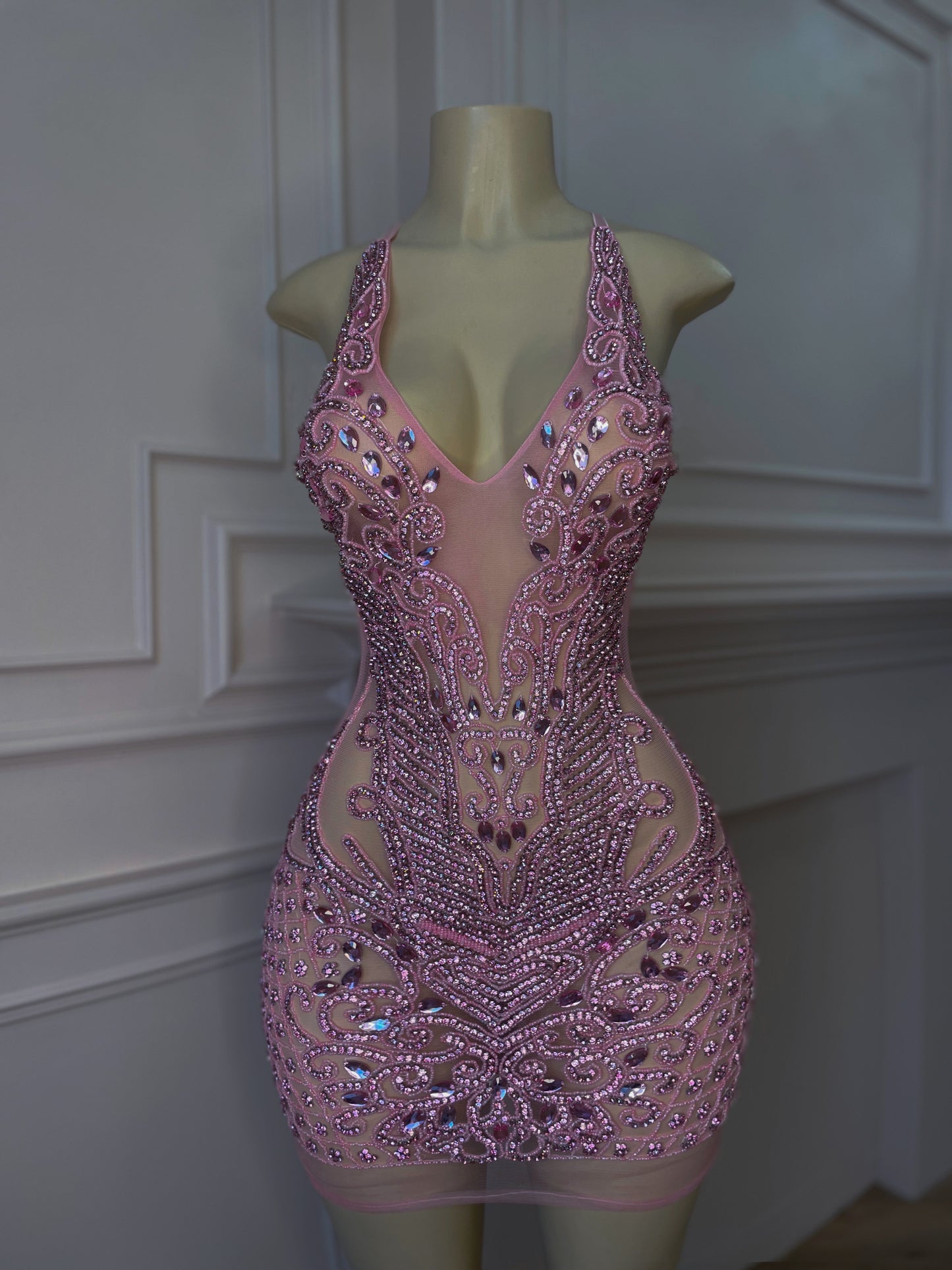 Lala Rhinestone Dress