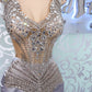 Dani Rhinestone Gown