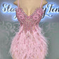 Cruella Feathered Dress
